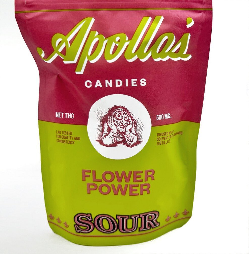 APOLLO GUMMIES 500MG – ASSORTED INFUSED SOUR GUMMY CANDIES - Image 5
