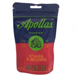 APOLLO GUMMIES  500MG – ASSORTED INFUSED SOUR GUMMY CANDIES