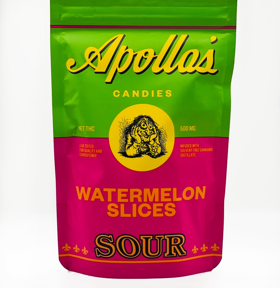 APOLLO GUMMIES 500MG – ASSORTED INFUSED SOUR GUMMY CANDIES - Image 3