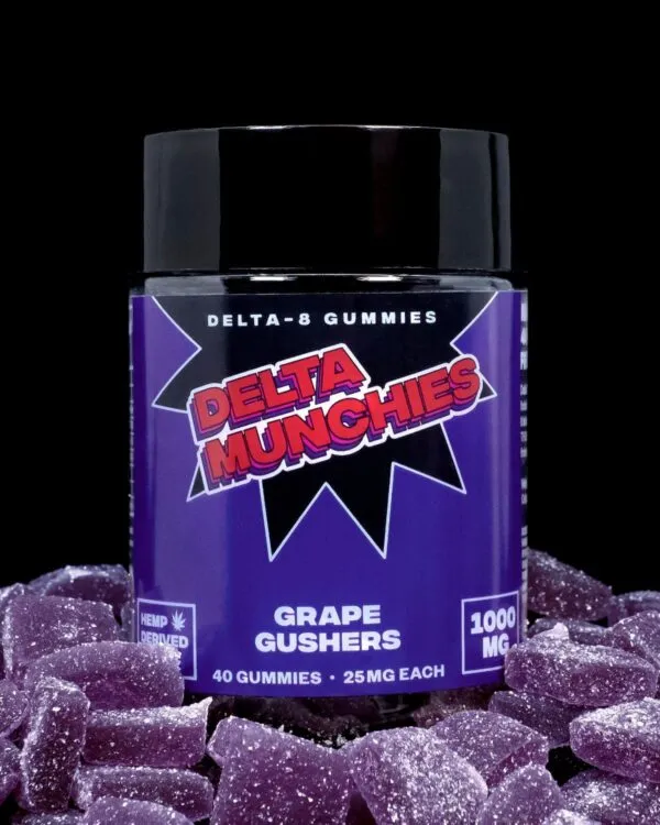 Grape Gushers Delta 8 Gummies - Image 3