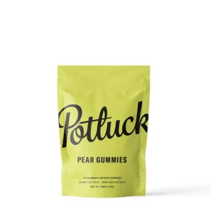 Potluck Pear CBD Gummies 200mg