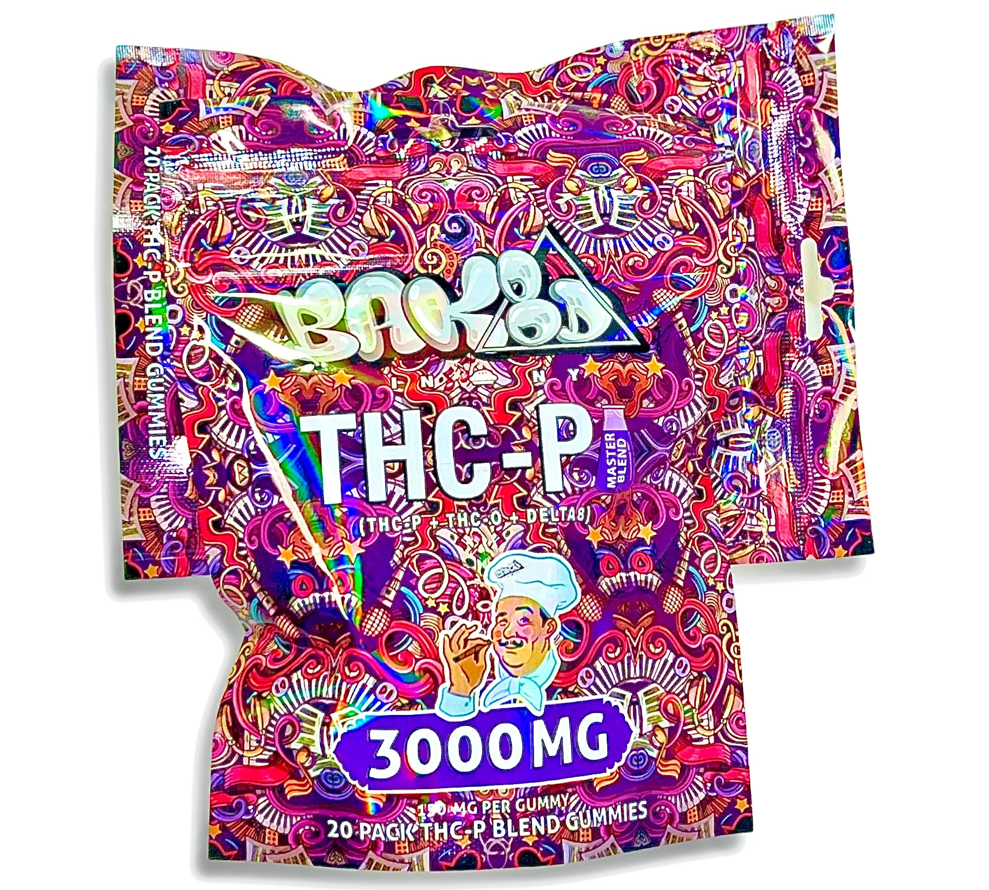 Bak8d Master Blend – Delta 9 – 3000mg 20ct Gummies - Image 5