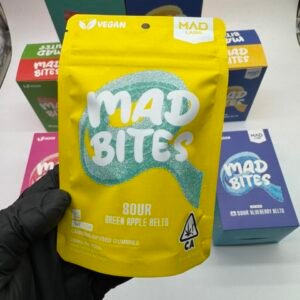 MAD BITES 1500-2000MG (HASH ROSIN/FULL SPECTRUM) GUMMIES