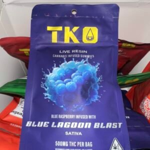 TKO LIVE RESIN INFUSED GUMMIES 500MG THC