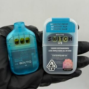 BOUTIQ SWITCH V5 2G DISPOSABLE – LIQUID LIVE DIAMONDS – 2G TRIPLE TANK ALL-IN-ONE