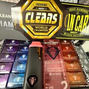 CLEAN CARTS 2G DISPOSABLE BLACK EDITION 2025 – LIQUID DIAMONDS + LIVE RESIN