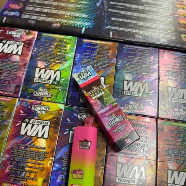 WHOLE MELT 2G DUAL CHAMBER DISPOSABLE – LIQUID DIAMONDS + LIVE RESIN
