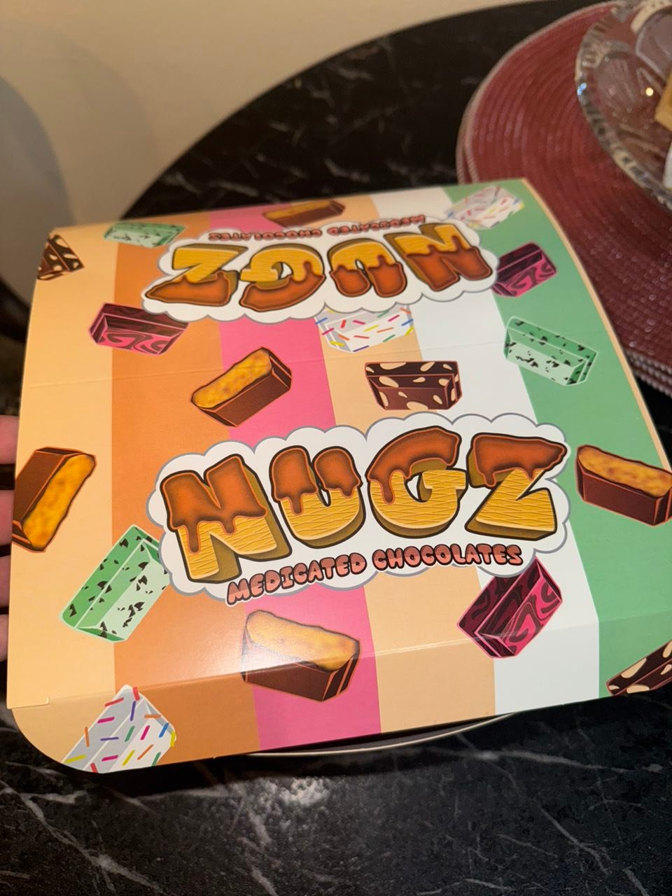 Nugz Medicated Chocolate 450 MG - Image 3