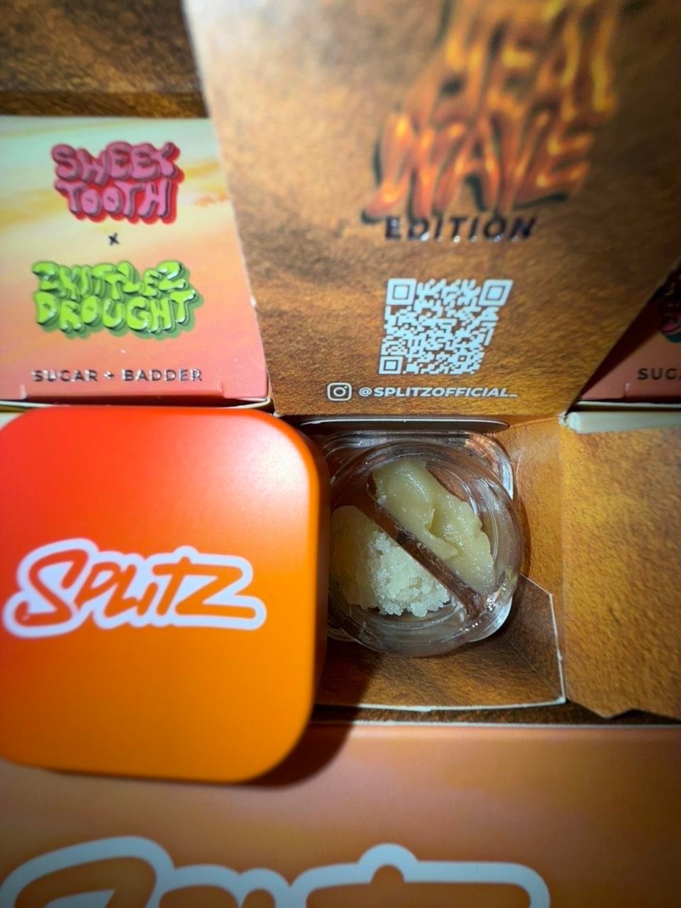 SPLITZ WAX HEAT WAVE EDITION (SUGAR + BADDER) – 3.5G