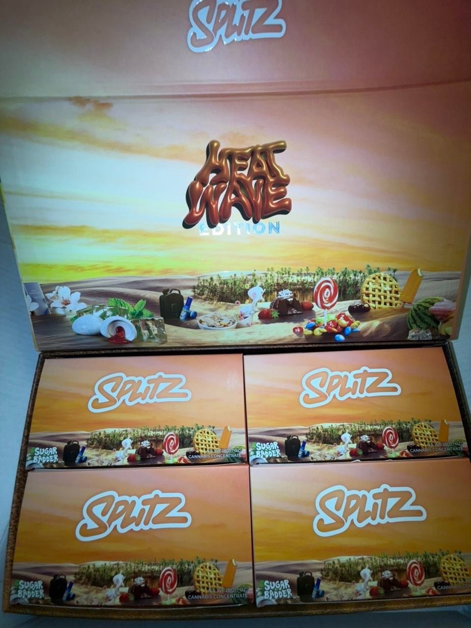 SPLITZ WAX HEAT WAVE EDITION (SUGAR + BADDER) – 3.5G - Image 3