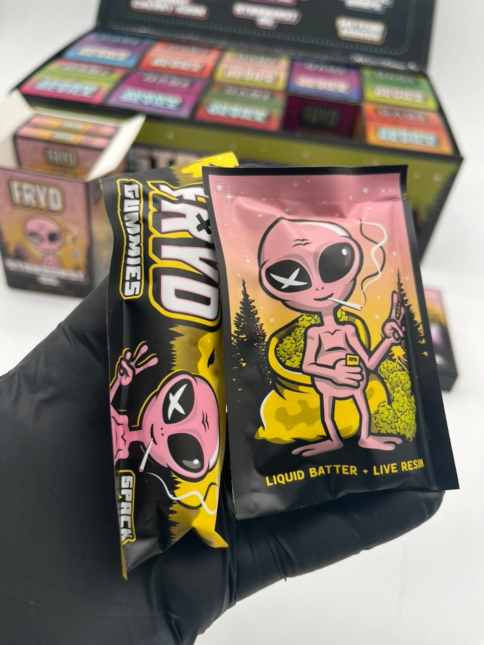 Fryd 3G Disposable – Liquid Batter + Live Resin