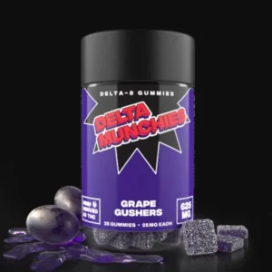 Grape Gushers Delta 8 Gummies
