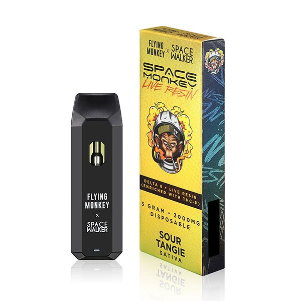 Flying Monkey Vapes – Space Monkey Live Resin 3 Gram Disposable - Image 3