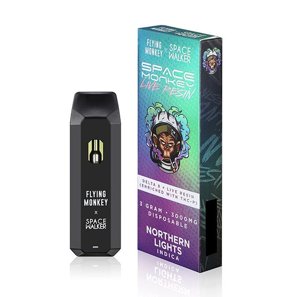 Flying Monkey Vapes – Space Monkey Live Resin 3 Gram Disposable - Image 4