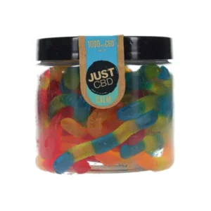 Just CBD Worm Gummies 1000mg