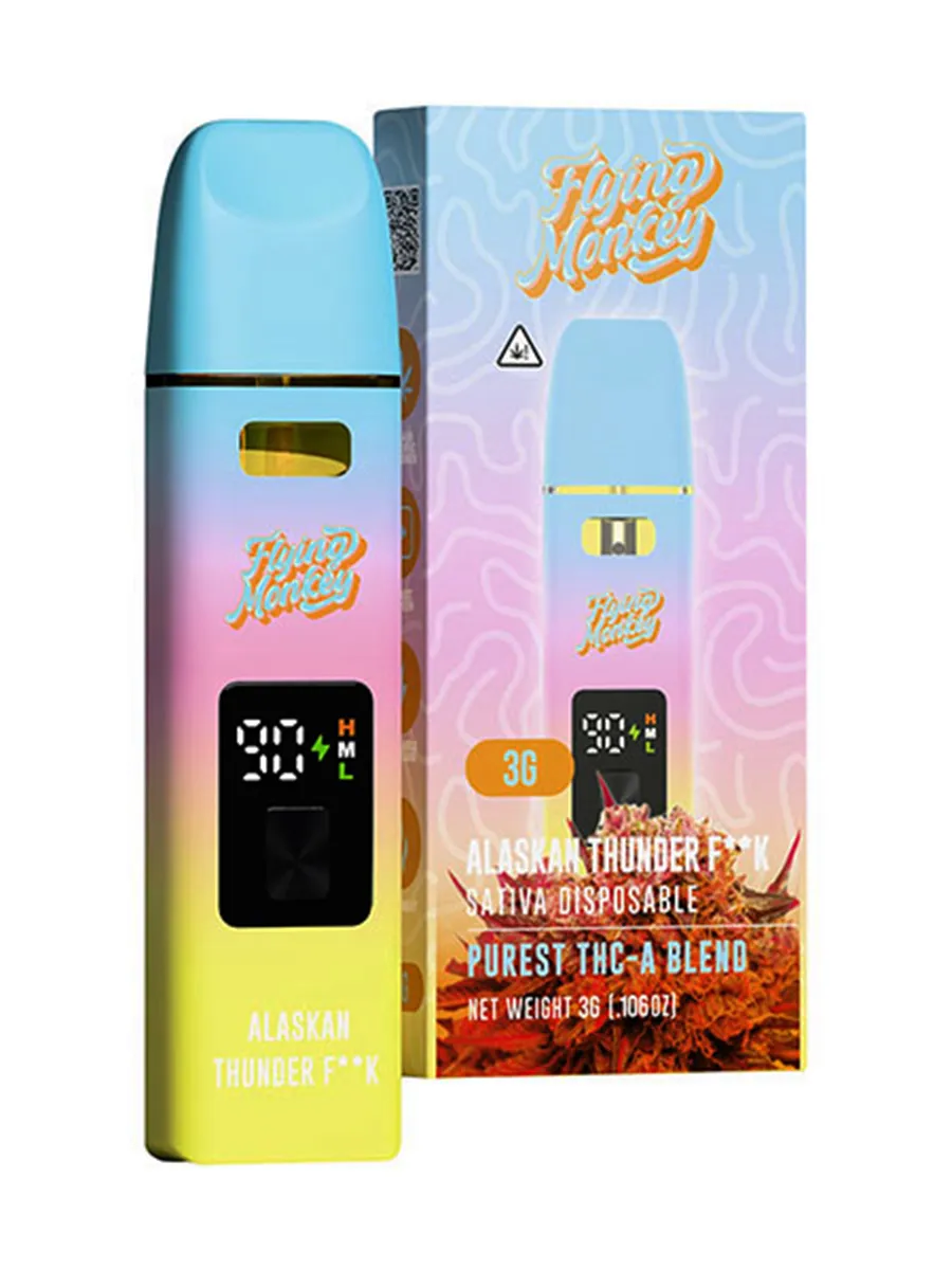 Alaskan Thunder F**k Flying Monkey Purest THC-A Blend Disposable 3G