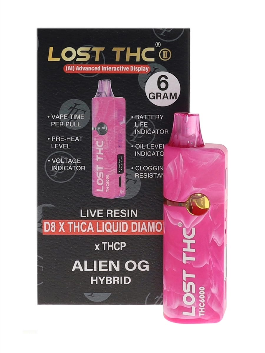 Alien OG Lost THC THC-A Liquid Diamond Disposable 6G