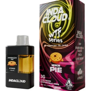 American Pie IndaCloud WTF Blend Live Resin Disposable 3G