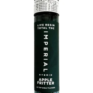 Apple Fritter Imperial Live Resin Total THC Pre-Roll 2G