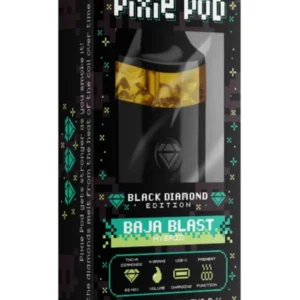 Baja Blast Pixie Dust Pod THCA + THCP Black Diamond Edition Disposable 4G