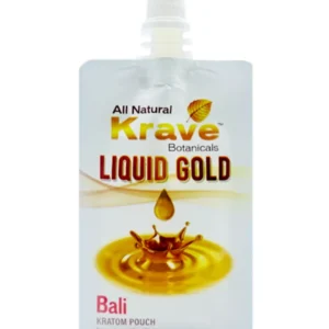 Bali Krave Botanicals Liquid Gold Kratom Extract Pouch 20G