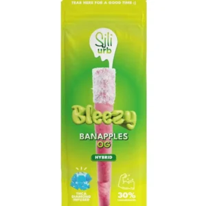 Banapples OG Sili x URB Bleezy THCA Diamond Infused Rose Blunts 2.2g