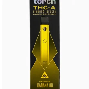 Banana OG Torch THCA Diamond Infused Premium Disposable 2.5G