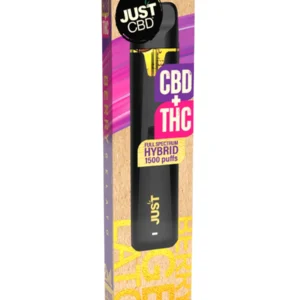 Berry Gelato Just CBD Full Spectrum CBD+THC Disposable 1500 Puffs
