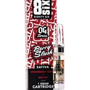 Berry Slush 8SIX OG Series Delta 8 THC Vape Cartridge 1G