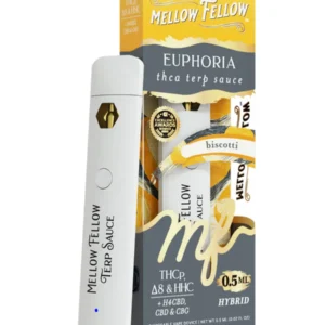 Biscotti Mellow Fellow Euphoria THCA Terp Sauce Blend Vape 0.5ML