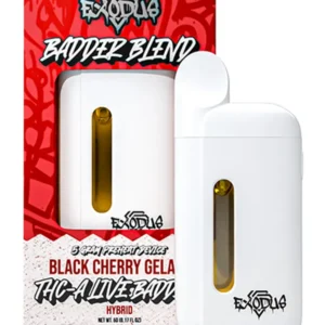 Black Cherry Gelato Exodus Badder Blend THCA Disposable 5G