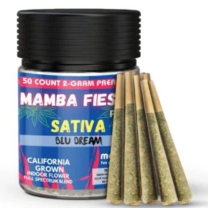 Blu Dream Mamba Fiesta Full Spectrum Blend Pre-Roll 50ct x 2G