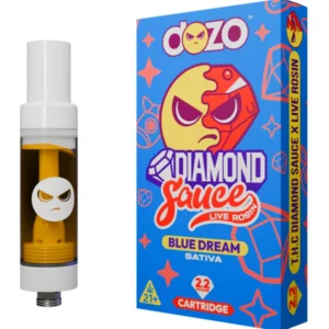 Blue Dream Dozo Diamond Sauce Live Rosin Cartridge 2.2G
