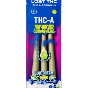 Blue Dream Lost THC THC-A VVS Sugar Diamond Infused Pre-Roll 3ct