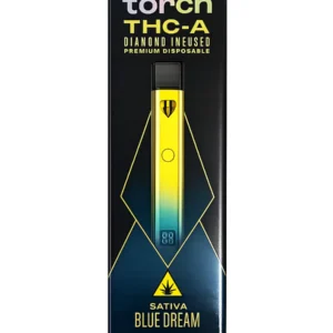 Blue Dream Torch THCA Diamond Infused Premium Disposable 2.5G