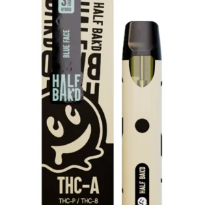 Blue Face Half Bakd THC-A + THC-P + THC-8 Disposable Vape 3G