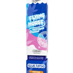 Blue Faygo Flying Horse THC-P Liquid Diamond Disposable 3G