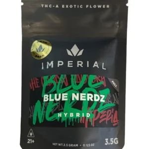 Blue Nerdz Imperial High-Grade Zaza THCA Flower 3.5G