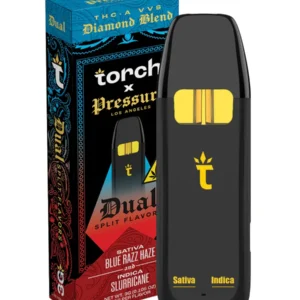 Blue Razz Haze | Slurricane Torch x Pressure Dual Disposable 3G