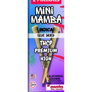 Blue Skies Mini Mamba THCP Full Spectrum Blend Pre-Roll 2ct