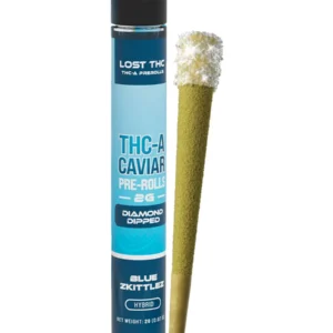 Blue Zkittlez Lost THC THC-A Caviar Diamond Dipped Pre-Roll 2G
