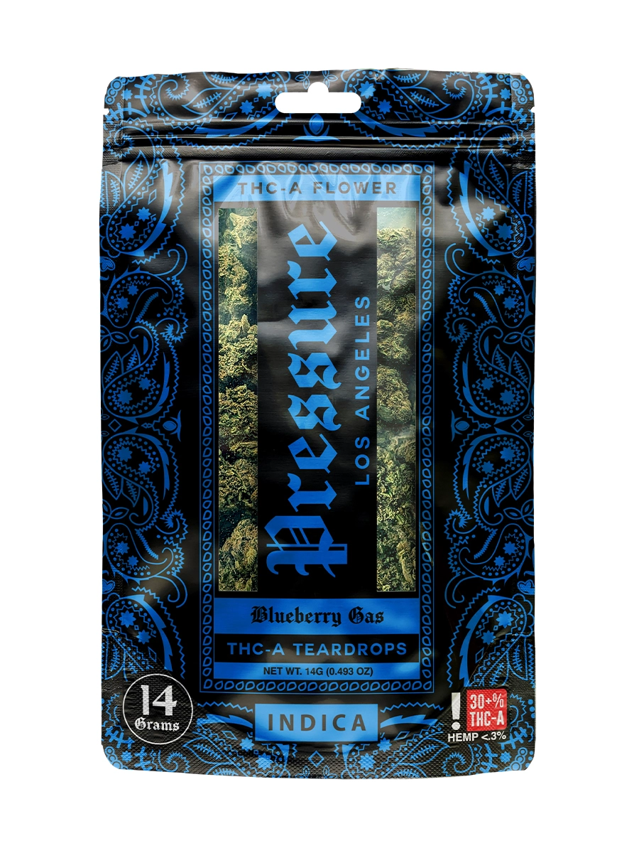 Blueberry Gas Pressure THC-A Teardrops 14G