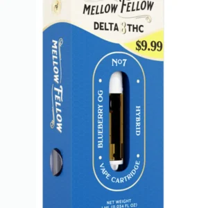 Blueberry OG Mellow Fellow Classic Delta 8 Vape Cartridge 1ml