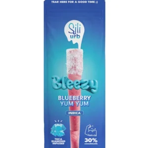 Blueberry Yum Yum Sili x URB Bleezy THCA Diamond Infused Rose Blunt 2.2g