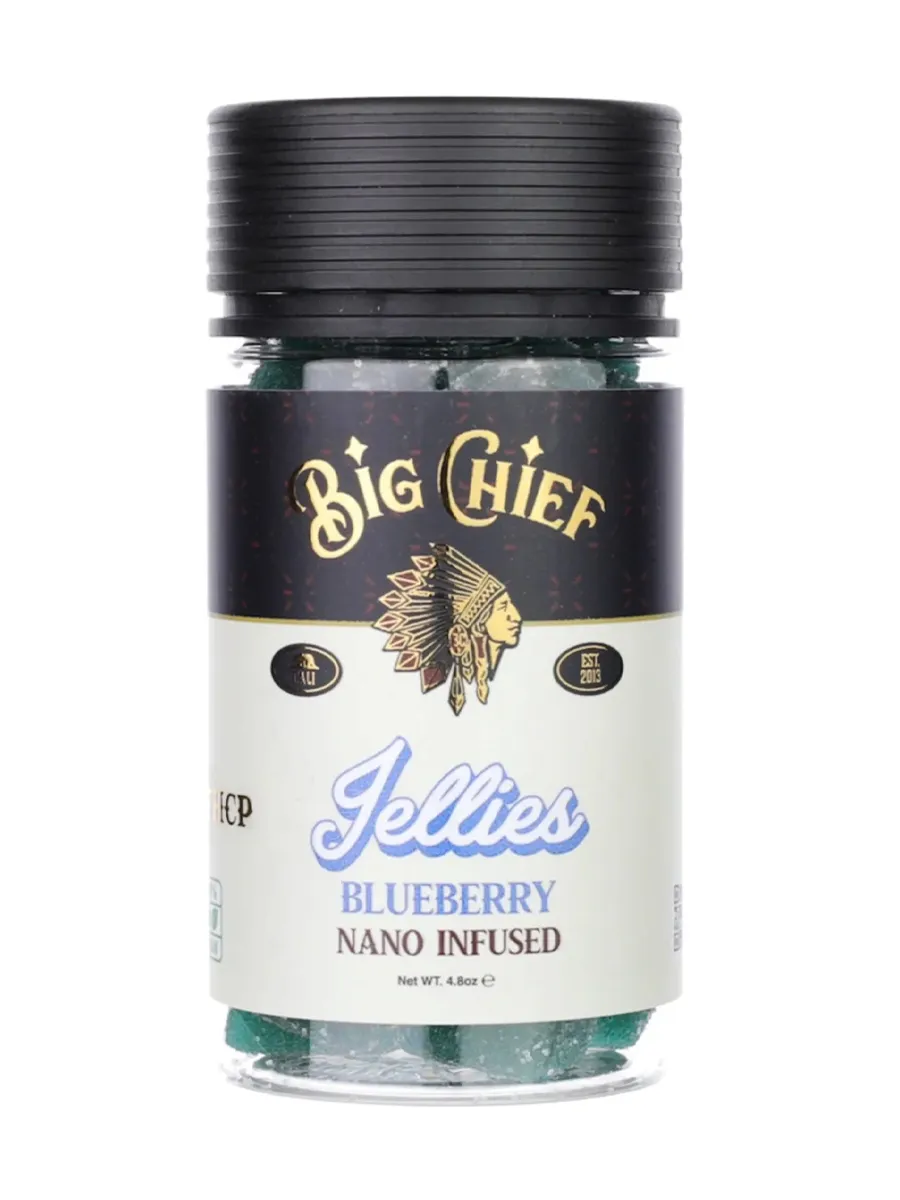 Blueberry Big Chief Extra Strength THC-P Gummies 15000MG
