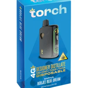 Boujee Blue Dream Torch Designer Distillate Disposable 4G