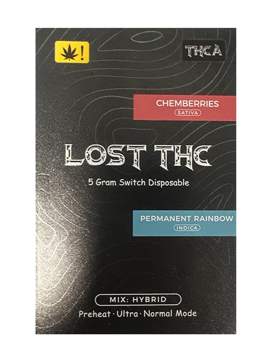 Chemberries | Permanent Rainbow Lost THC Switch THCA Disposable 5G - Image 2