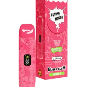 Bubba Kush Flying Horse Stoner Blend Disposable 3G