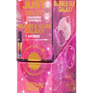 Bubble Gum Galaxy Just Delta 8 Interstellar Cartridges 1000mg