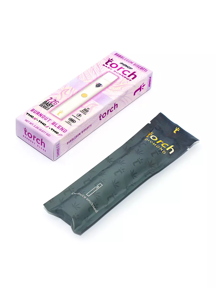Bubblegum Biscotti Torch Baby Burnout Blend Disposable 2.2G - Image 2